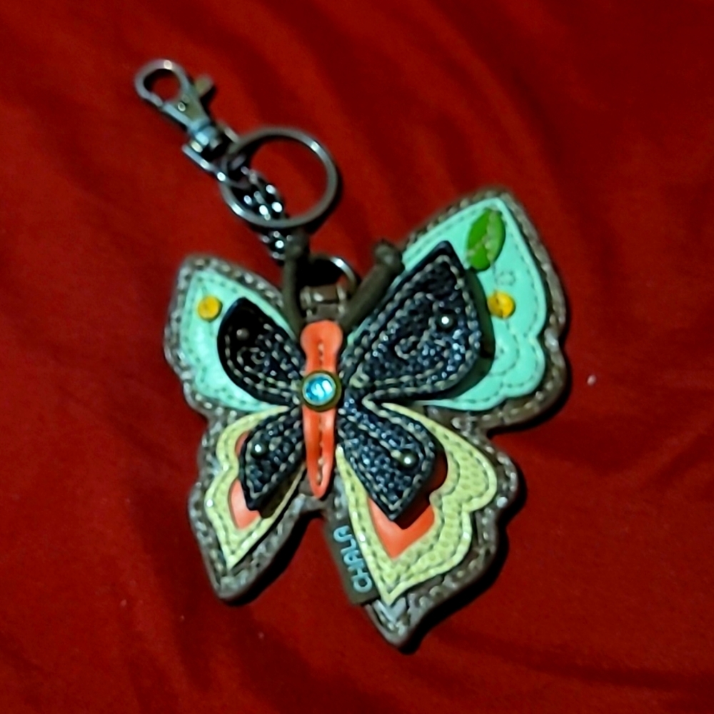 Butterfly key chain